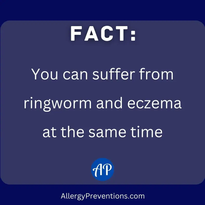 ringworm vs eczema fact. Fact: You can suffer from ringworm and eczema at the same time