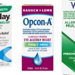 best Over the Counter (OTC) Allergy Eye Drops image that shows 3 of the best eye drops for allergies on the market.