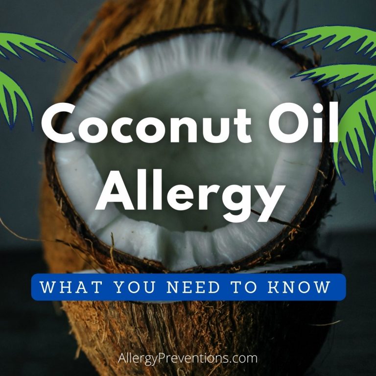 Coconut Oil Allergy What You Need to Know Allergy Preventions