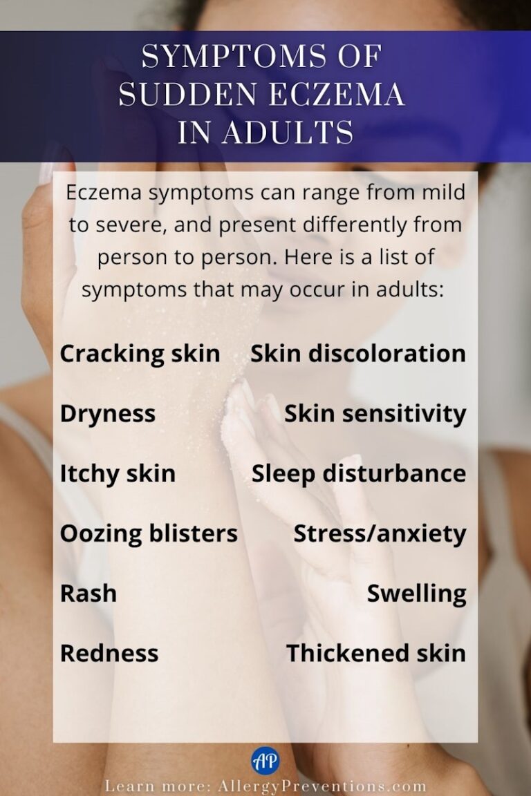 Sudden Eczema In Adults A Comprehensive Look